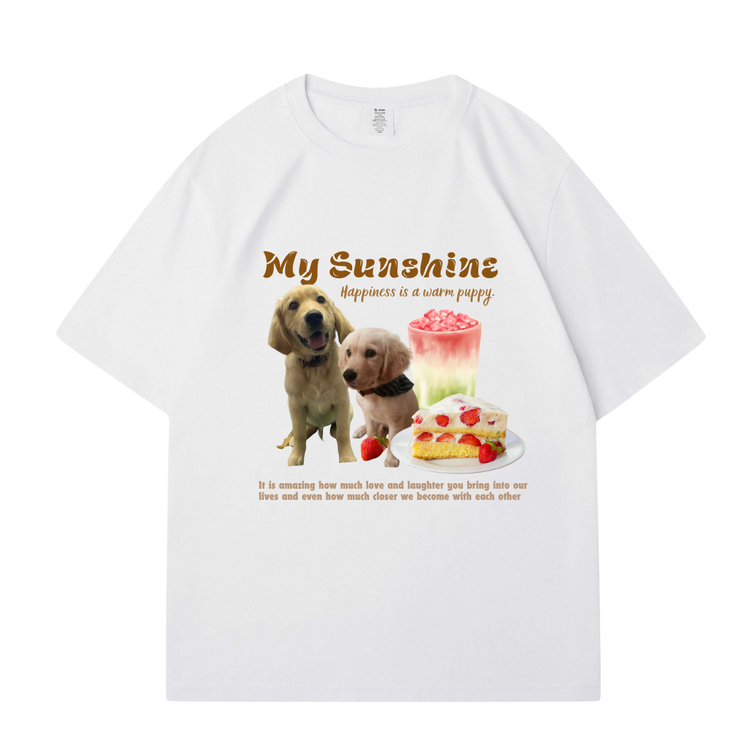 Ice Cream Cake Pet Custom T-Shirt