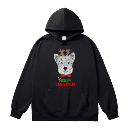 Christmas Cartoon Pet Customized Hoodie