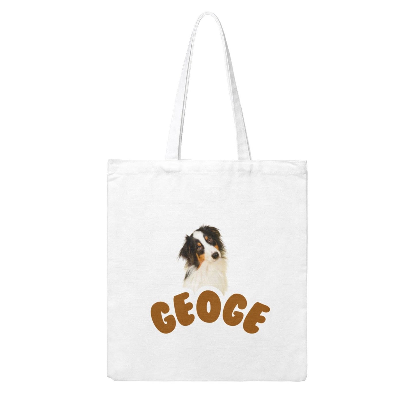 Customized Cute Pet Canvas Bag Tote Bag