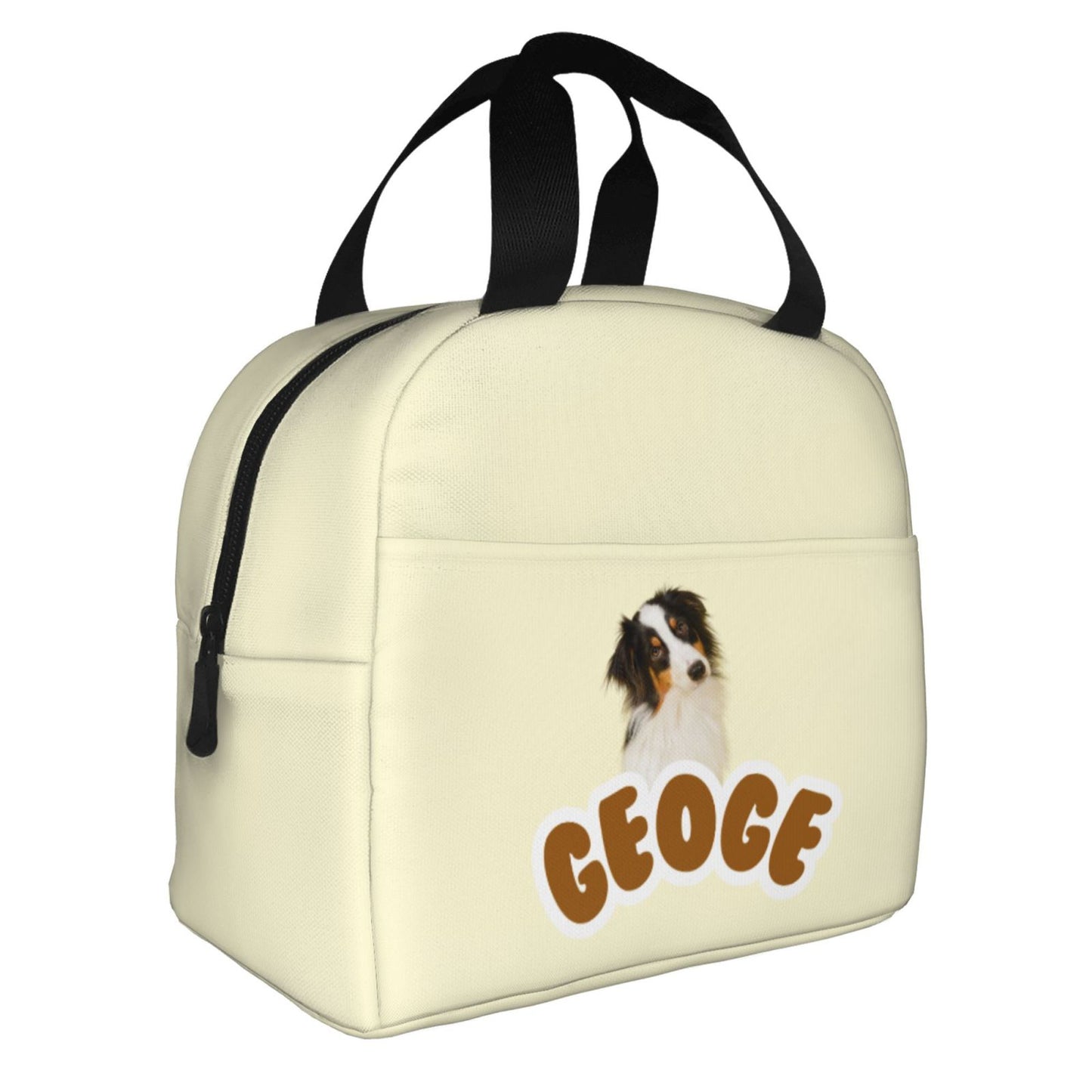 Customized Pet Photo Bento Bag Creative Style