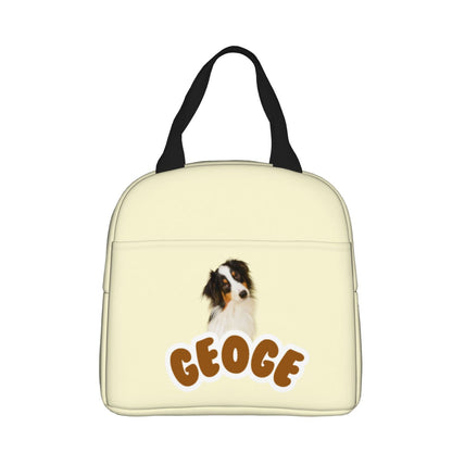 Customized Pet Photo Bento Bag Creative Style