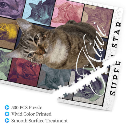 Customized Pet Puzzles, Star Posters Style