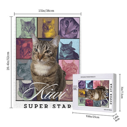 Customized Pet Puzzles, Star Posters Style