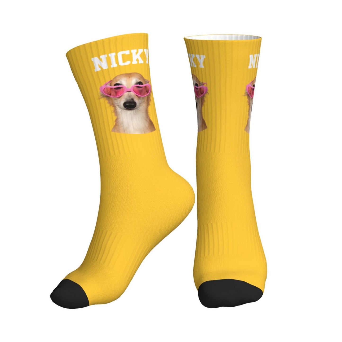 Customized Pet Image Socks, Funny and quirky style