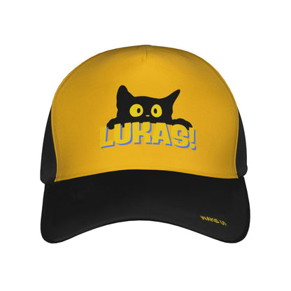 Customized Splicing Style Peaked Cap Pet Design