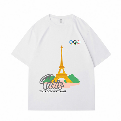 Olympics Ring Paris Custom T-Shirt