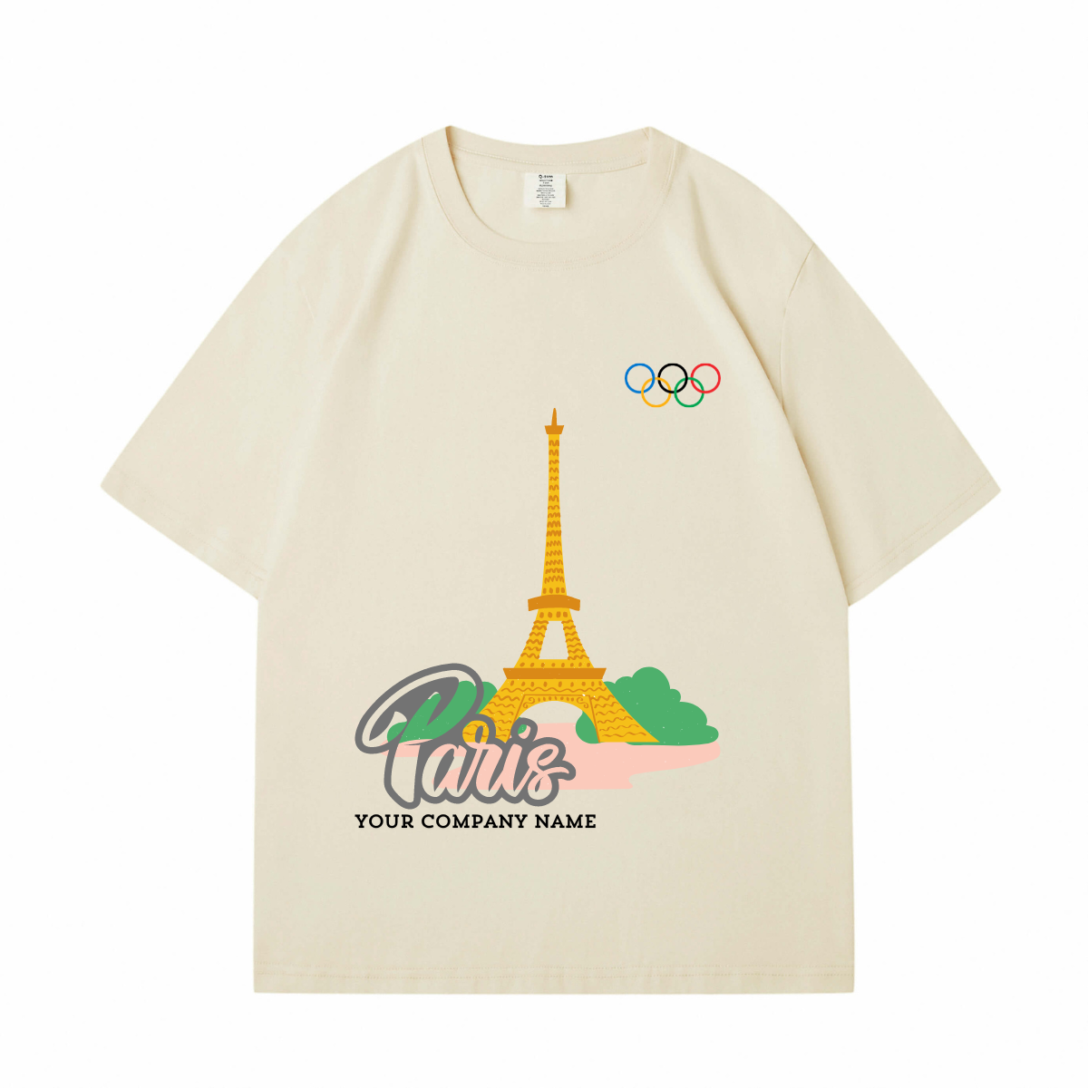 Olympics Ring Paris Custom T-Shirt