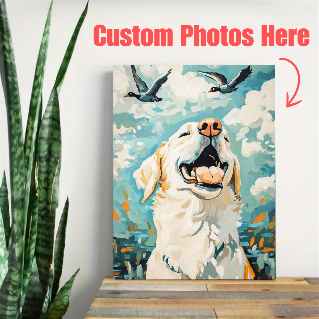 Customized Pet Painting, Landscape Style